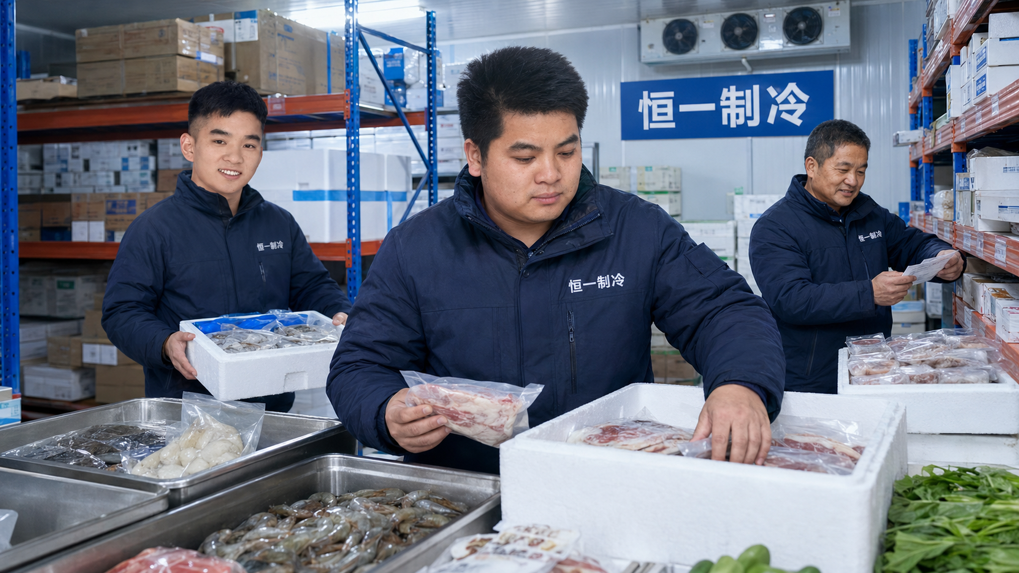 食品冷冻冷藏库与生鲜冷链仓储