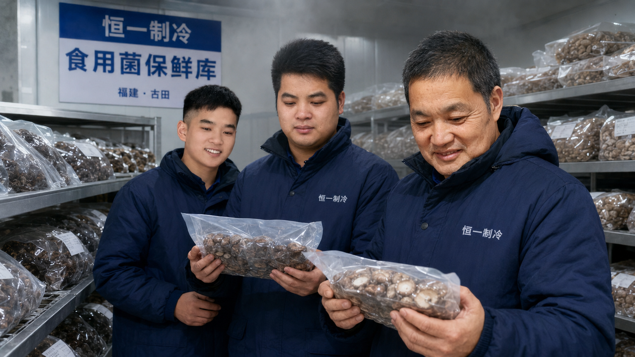 古田食用菌冷库栽培与银耳保鲜库建造